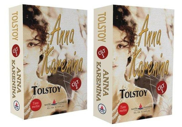 Anna Karenina Seti - 2 Kitap Takım | Katip Yayınevi (İnce Kapak)