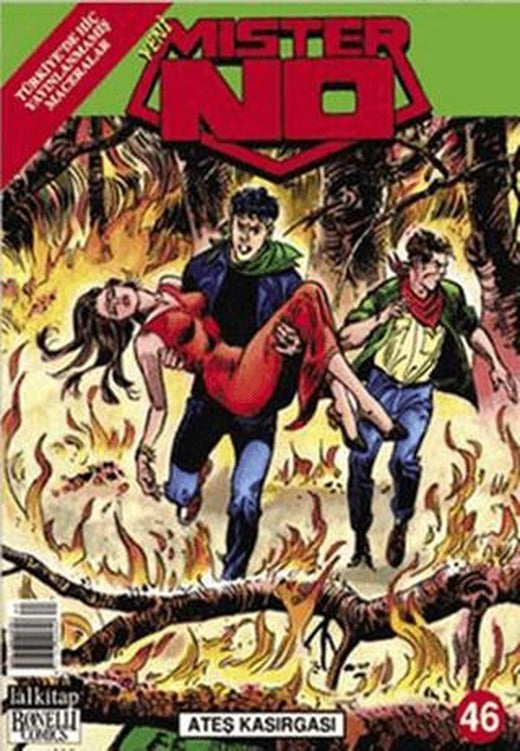 Yeni Mister No Sayı: 46  Ateş Kasırgası | Lal Kitap (Ciltsiz)