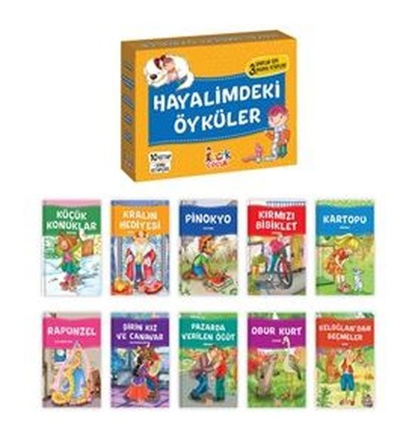 Hayalimdeki Öyküler - (10 Kitap+Soru Kitapçığı)