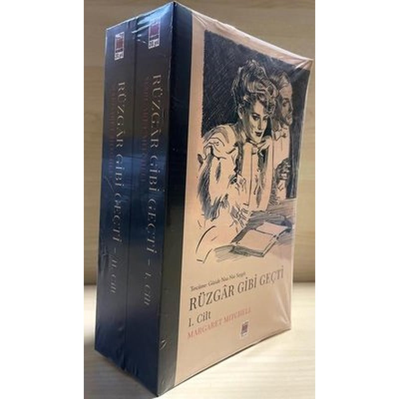 Rüzgar Gibi Geçti Serisi Seti - 2 Kitap Takım | Elips Kitapları (İnce Kapak)