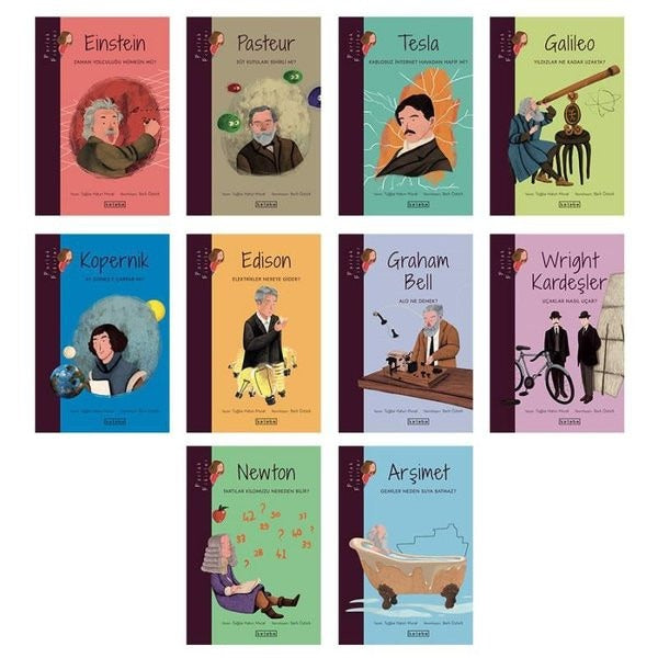 Parlak Fikirler Seti-10 Kitap Takım | Ketebe (İnce Kapak)