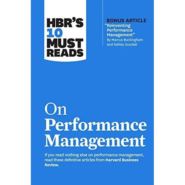 HBR's 10 Must Reads on Performance Management | Harvard Business Review Press