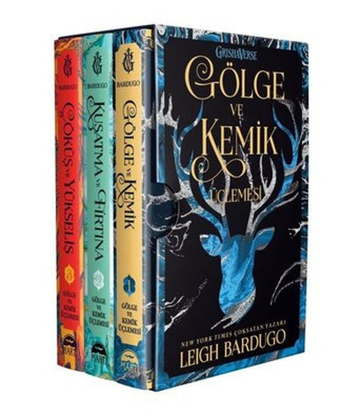 Gölge ve Kemik Üçlemesi Seti - 3 Kitap Takım - Kutulu | Martı Yayınları (İnce Kapak )