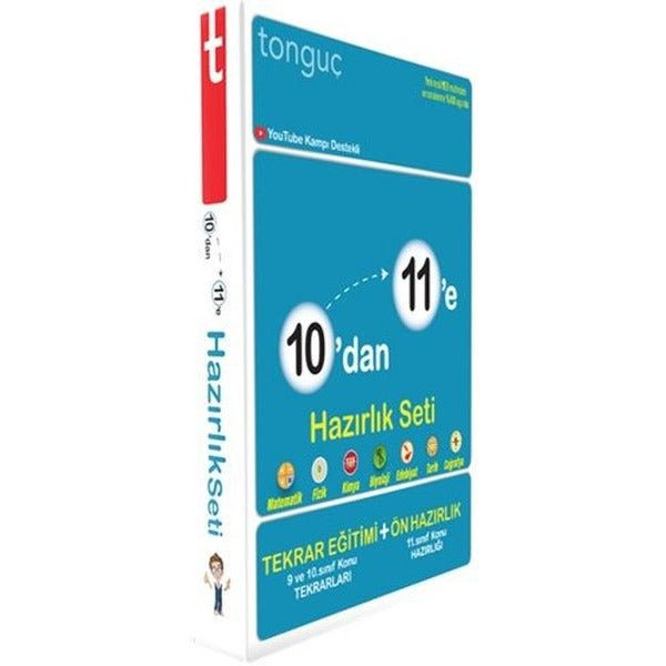 10'dan 11'e Hazırlık Set | Tonguç Akademi (İnce Kapak)