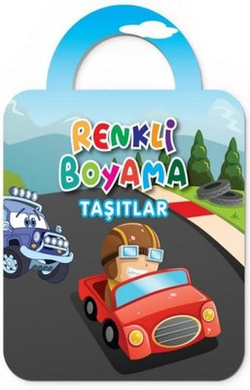 Taşıtlar - Renkli Boyama | Baloon Kids Yayınları