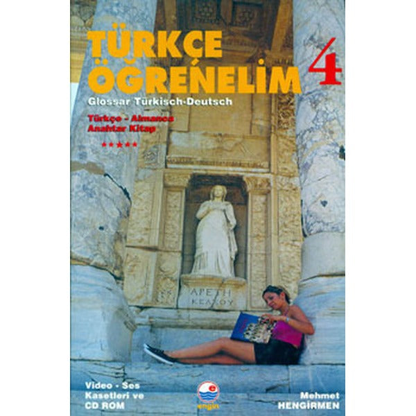 Türkçe Öğrenelim 4 / Türkçe-Almanca Anahtar Kitap | Engin (İnce Kapak)
