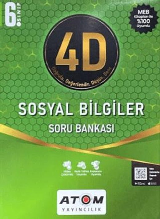6. Sınıf Sosyal Bilgiler 4D Soru Bankası