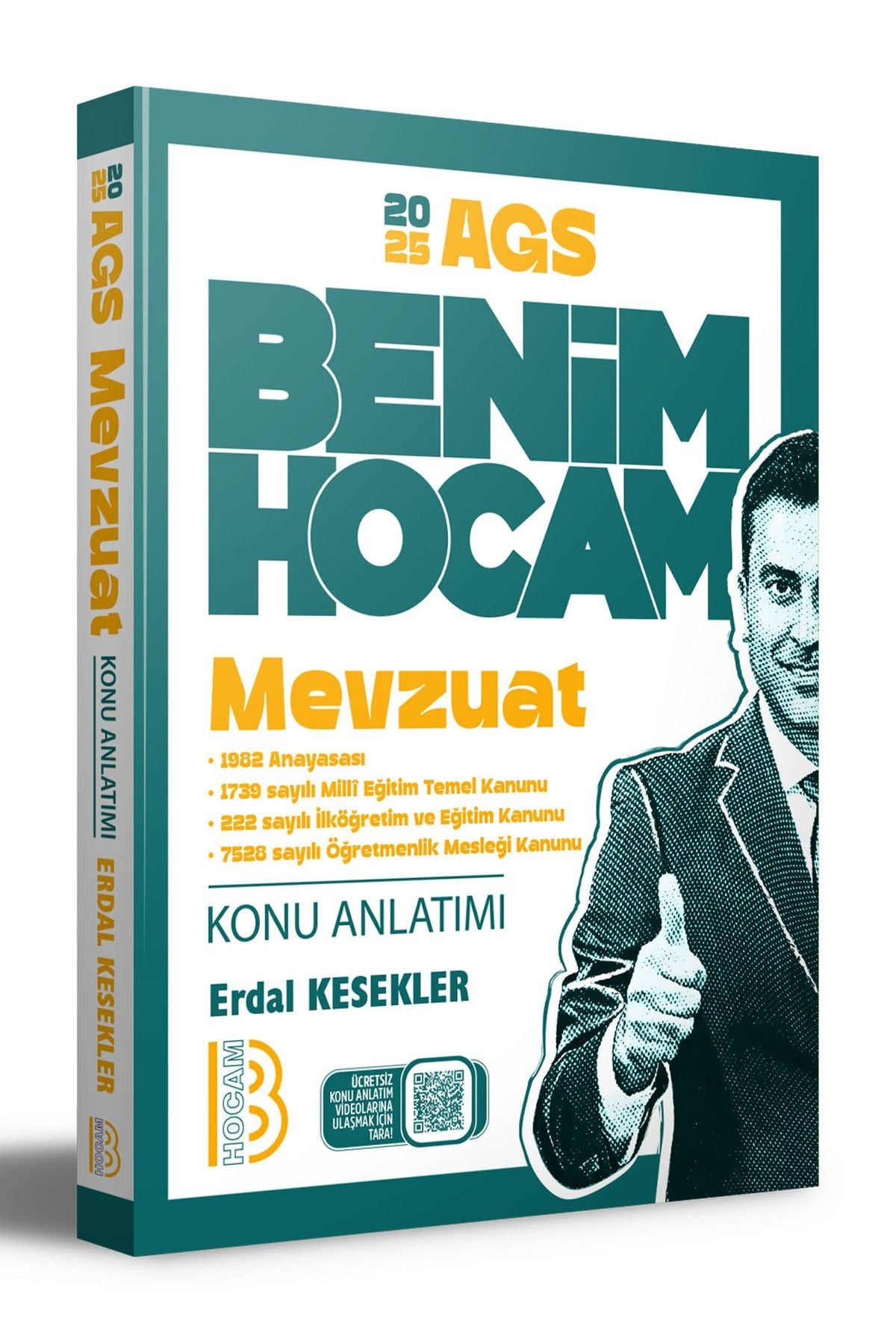 2026 KPSS AGS Mevzuat Konu Anlatımı | Benim Hocam Yayınları (İnce Kapak)