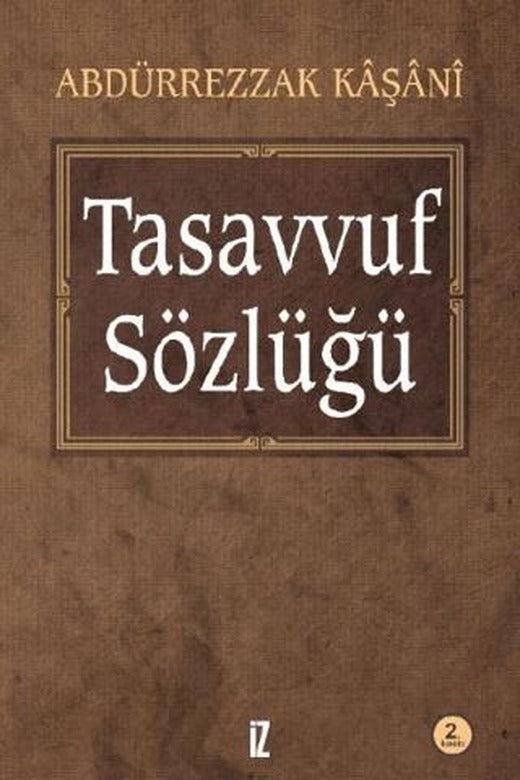 Tasavvuf Sözlüğü | İz Yayıncılık (Ciltsiz)