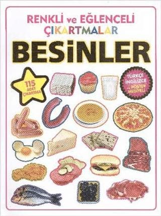 Renkli ve Eğlenceli Çıkartmalar - Besinler (Food)