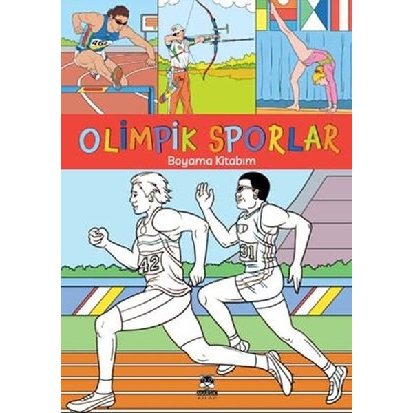Olimpik Sporlar Boyama Kitabım | Marsık Kitap