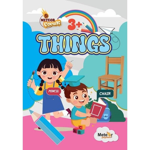 Things Türkçe-İngilizce Boyama Kitabı