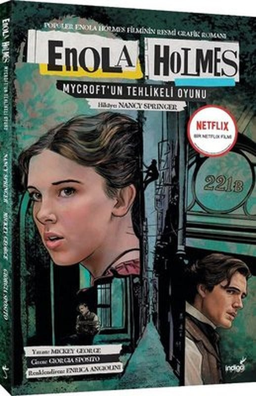 Enola Holmes - Mycroft'un Tehlikeli Oyunu | İndigo Kitap (İnce Kapak)