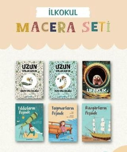 İlkokul Macera Seti (6 Kitap) | Multibem Yayınları (Ciltsiz)