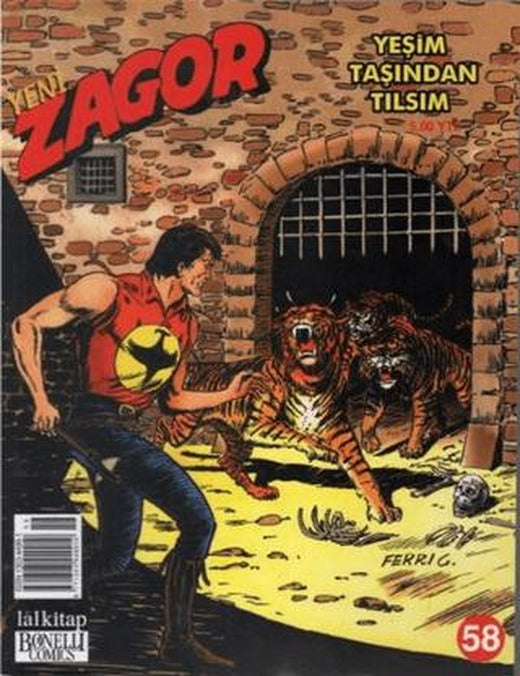 Yeni Zagor Sayı: 58 Yeşim Taşından Tılsım | Lal Kitap (Ciltsiz)