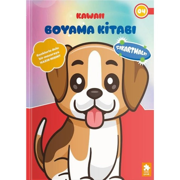 Kawaii Boyama Kitabı 4 | Eksik Parça Yayınları (İnce Kapak)