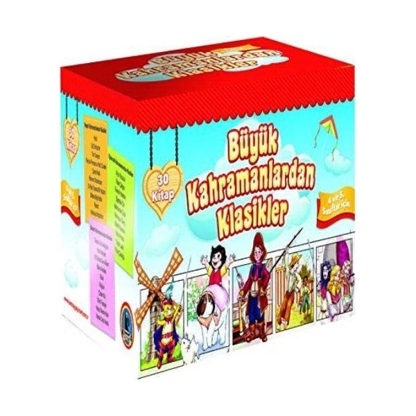 Büyük Kahramanlardan Klasikler (30 Kitap Takım)