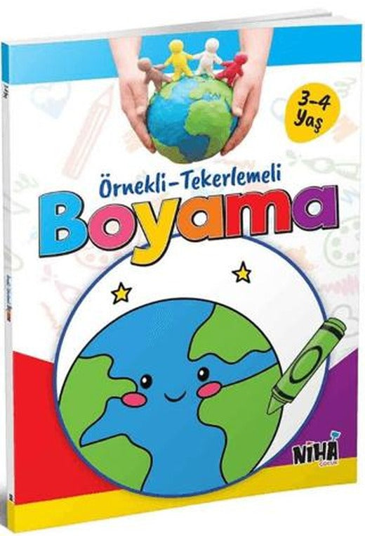 Örnekli-Tekerlemeli Boyama (3-4 Yaş)