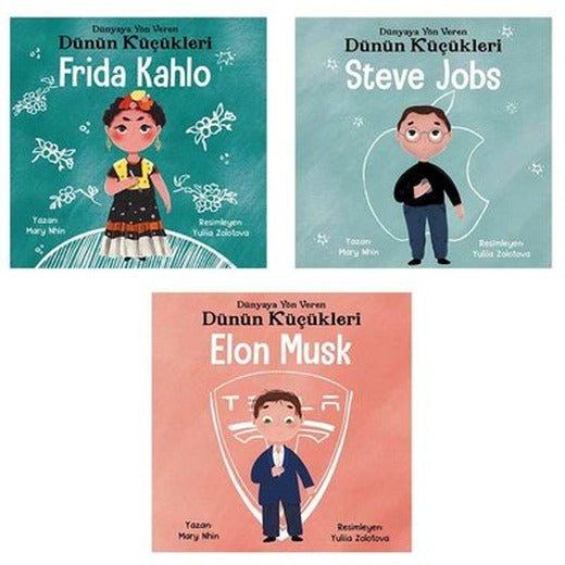 Dünyaya Yön Veren Dünün Küçükleri Seti - 3 Kitap Takım | Güney Kitap (İnce Kapak)