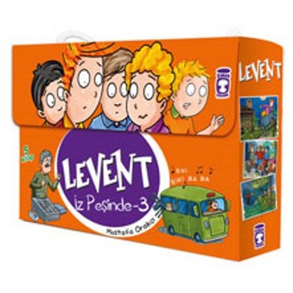 Levent İz Peşinde Set 3 | Timaş Çocuk (İnce Kapak)