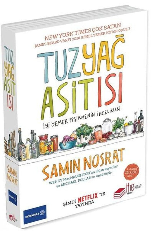 Tuz Yağ Asit Isı-İyi Yemek Pişirmenin İncelikleri | The Kitap (Ciltli)