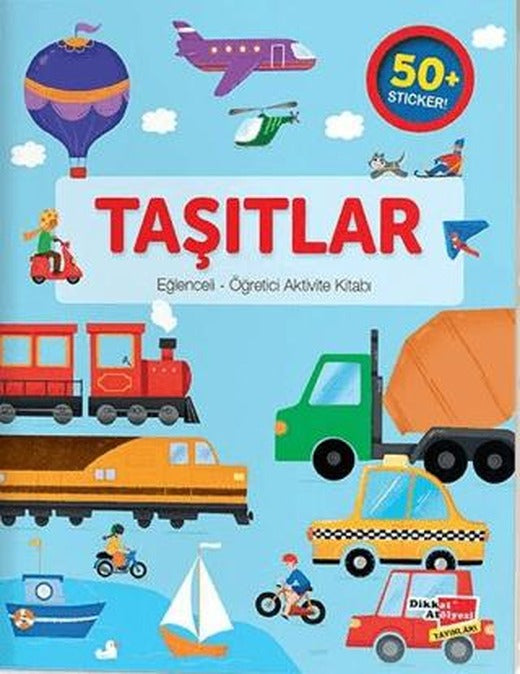 Eğlenceli Öğretici Aktivite Kitabı - Taşıtlar