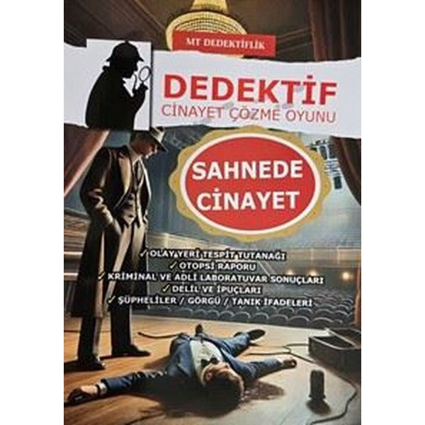 Dedektiflik Cinayet Çözme Oyunu - Sahnede Cinayet