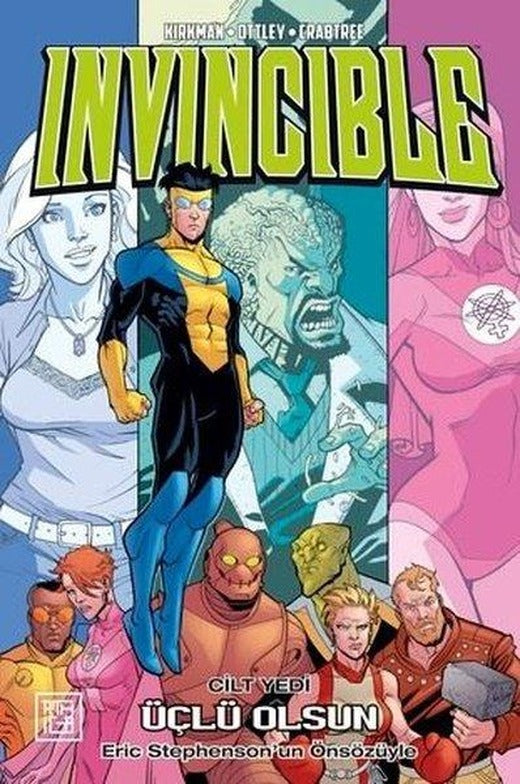 Invincible Cilt 7 - Üçlü Olsun | Athica Yayınları (İnce Kapak)