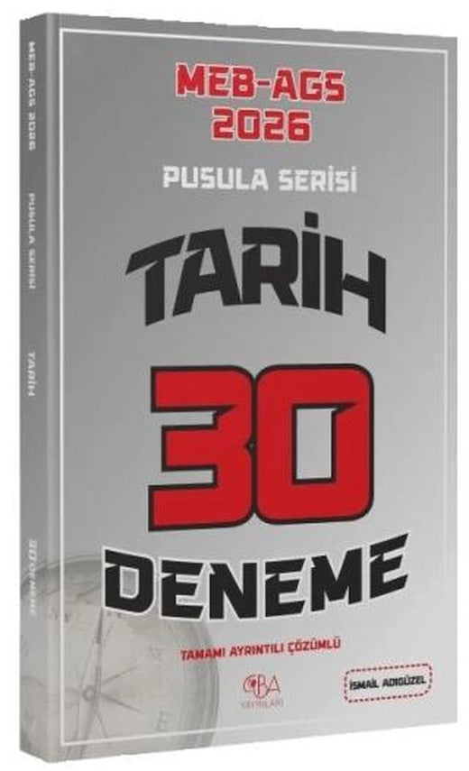 2026 MEB-AGS Tarihin Pusulası 30 Deneme Çözümlü