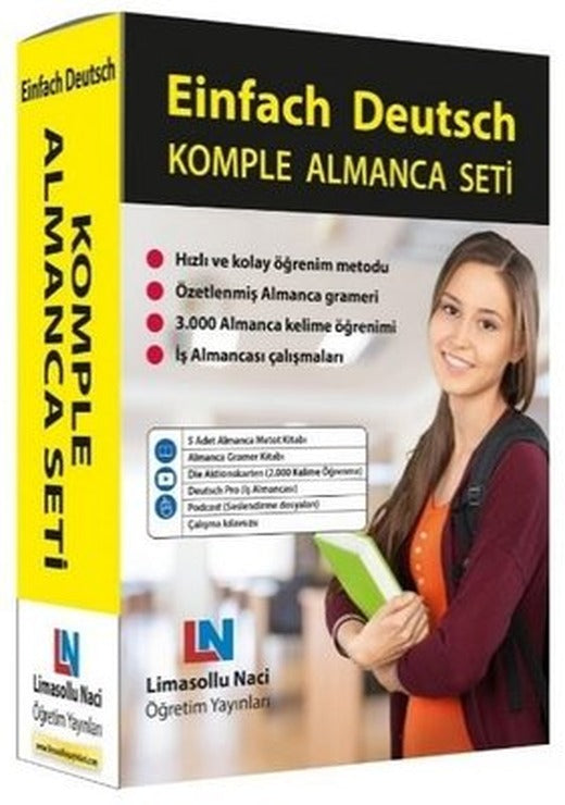 Komple Almanca Seti | Limasollu Naci Öğretim Yay. (Ciltli)