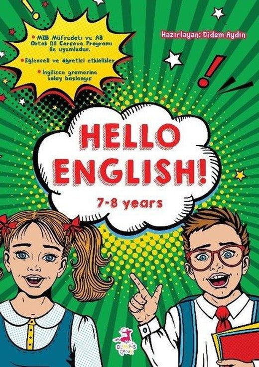Hello English! 7 - 8 Years | Olimpos Çocuk (İnce Kapak)
