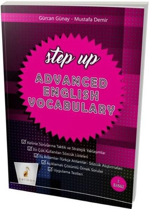 Step Up Advanced English Vocabulary | Pelikan Yayınları (İnce Kapak)