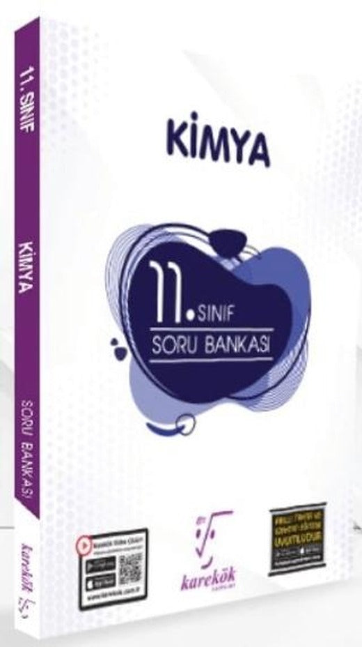 11. Sınıf Kimya Soru Bankası | Karekök Yayıncılık (Ciltsiz)