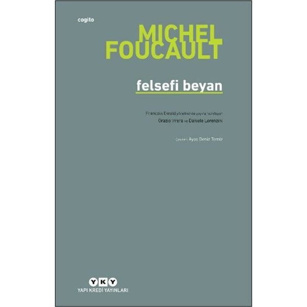Felsefi Beyan | Yapı Kredi Yayınları (İnce Kapak)