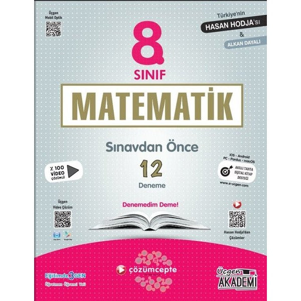 8.Sınıf Matematik Sınavdan Önce 12 Deneme
