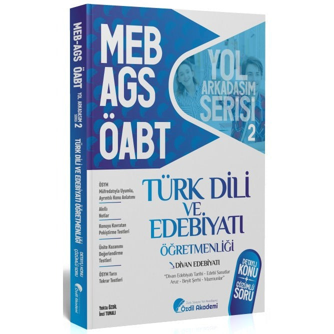 ÖABT MEB-AGS Türk Dili ve Edebiyatı 2. Kitap Divan Edebiyatı Konu Anlatımlı Soru Bankası