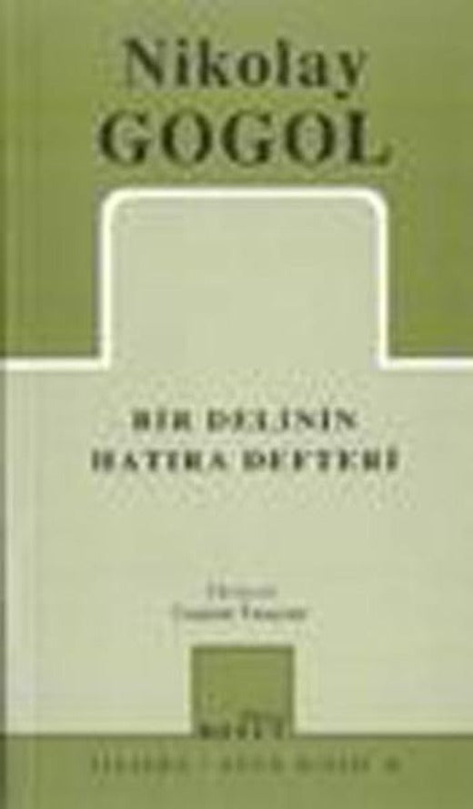 Bir Delinin Hatıra Defteri | Mitos Boyut Yayınları - Tiyatro Oyun Dizisi (İnce Kapak)