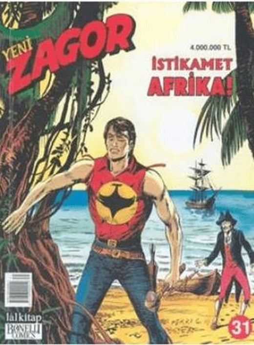 Yeni Zagor Sayı: 31 İstikamet Afrika! | Lal Kitap (Ciltsiz)