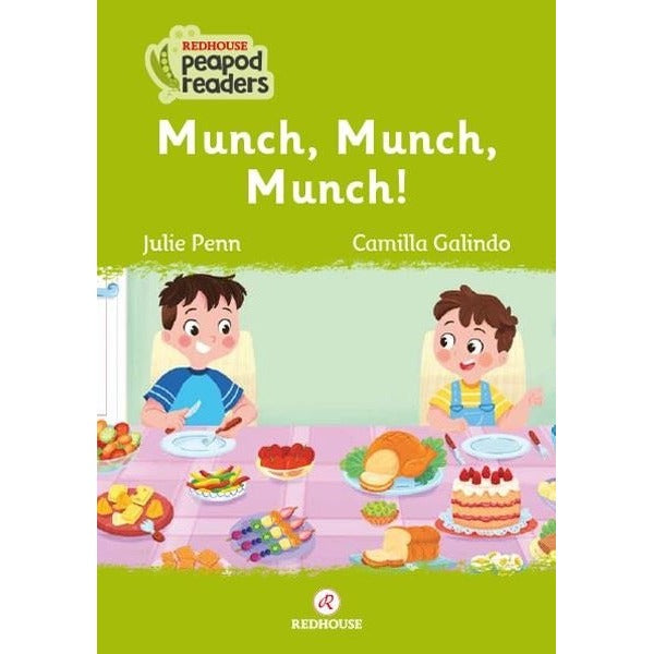 Munch MunchMunch! Redhouse Peapod Readers | Redhouse Yayınları