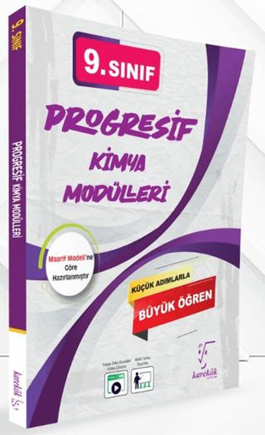 9. Sınıf Progresif Kimya Modülleri | Karekök Yayıncılık (Ciltsiz)