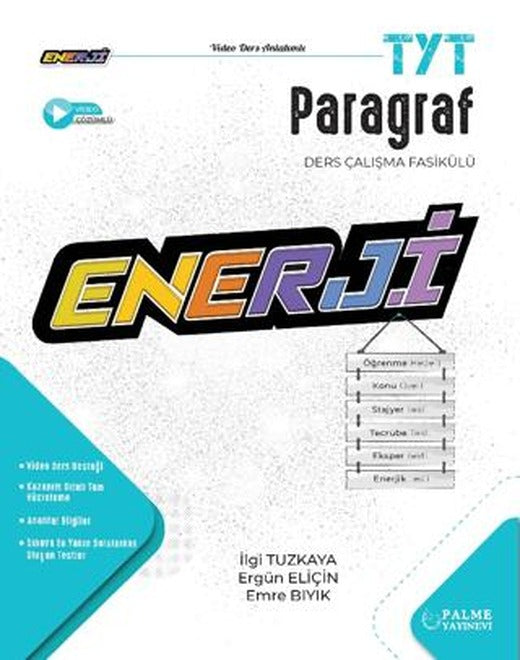 Enerji TYT Paragraf Ders Çalışma Fasikülü Palme Yayıncılık | Palme Yayınları (Ciltsiz)