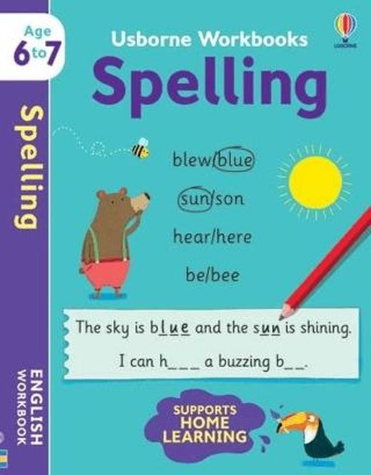 Usborne Workbooks Spelling 6-7 | Usborne (Ciltsiz)