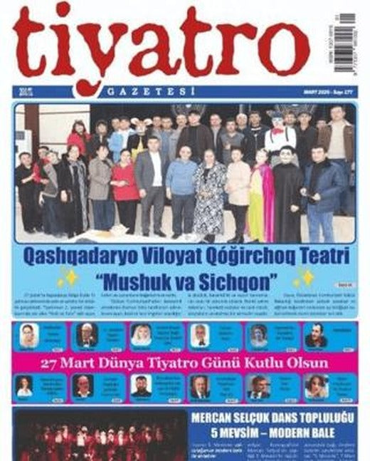 Tiyatro Gazetesi Sayı: 177 Mart 2026 | Tiyatro Gazetesi (Ciltsiz)