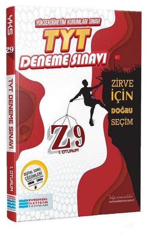 TYT Z9 Video Çözümlü Deneme Sınavları | Evrensel İletişim Yayınları (İnce Kapak)