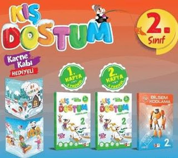 2. Sınıf Kış Dostum Tatil Fasikülleri | Artı Eğitim Yayınları (Ciltsiz)