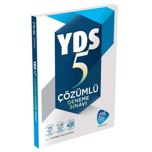 YDS 5 Çözümlü Deneme Sınavı 9606 | Murat Yayınları (İnce Kapak)