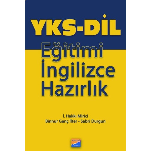 YKS-Dil Eğitimi İngilizce Hazırlık