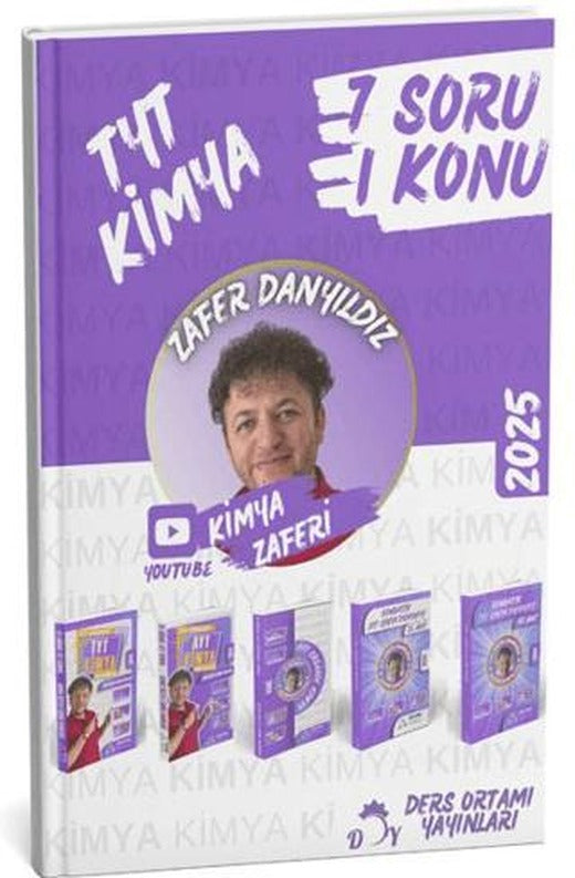 2025 TYT Kimya 7 Soru 1 Konu Tamamı YouTube Anlatımlı | Ders Ortamı Yayınları (Ciltsiz)