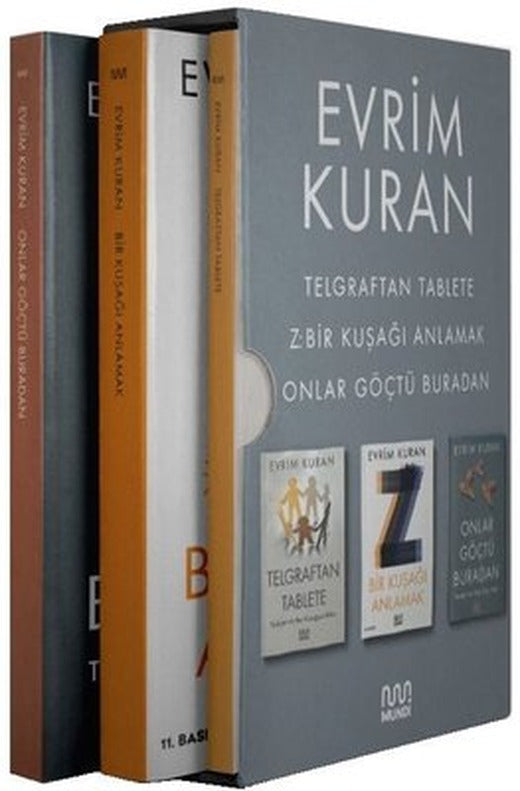 Evrim Kuran Seti - 3 Kitap Takım | Mundi (İnce Kapak)