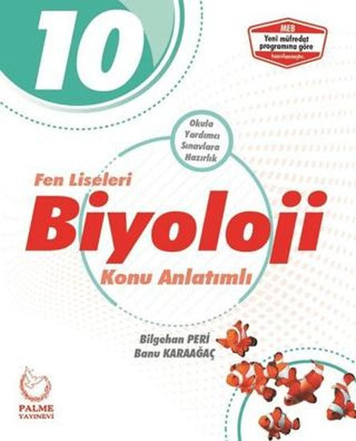 Palme 10. Sınıf Fen Liseleri Biyoloji Konu Anlatımlı | Palme Yayınları (Ciltsiz)